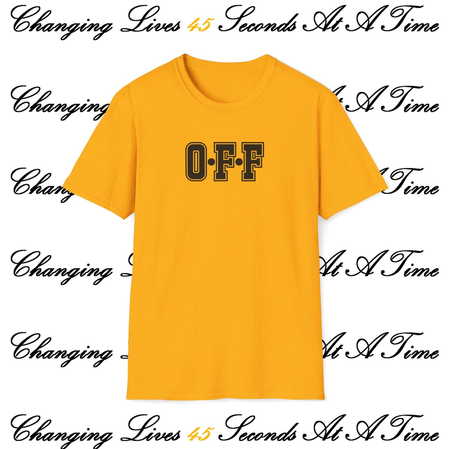 Outreach Forty Five, Inc. "OFF" Abbreviation Unisex Softstyle T-Shirt