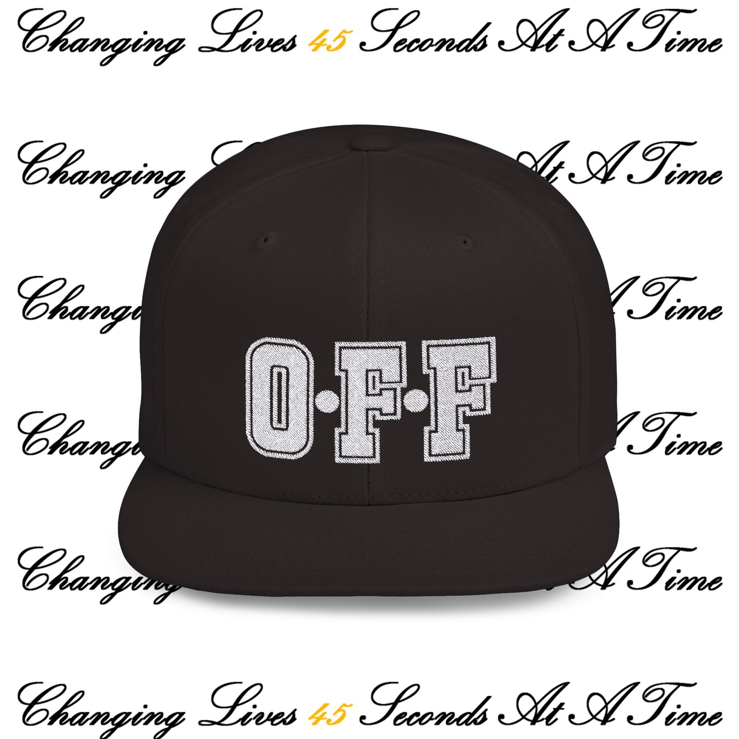 Outreach Forty Five, Inc "OFF" Flat Bill Snapback