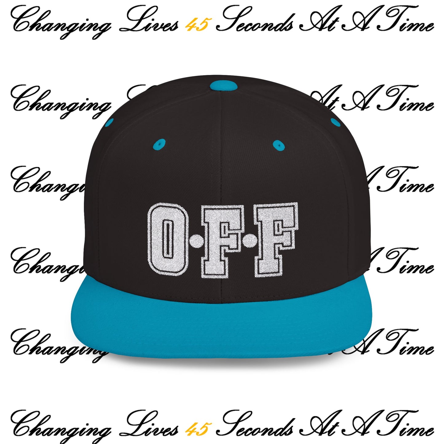 Outreach Forty Five, Inc "OFF" Flat Bill Snapback
