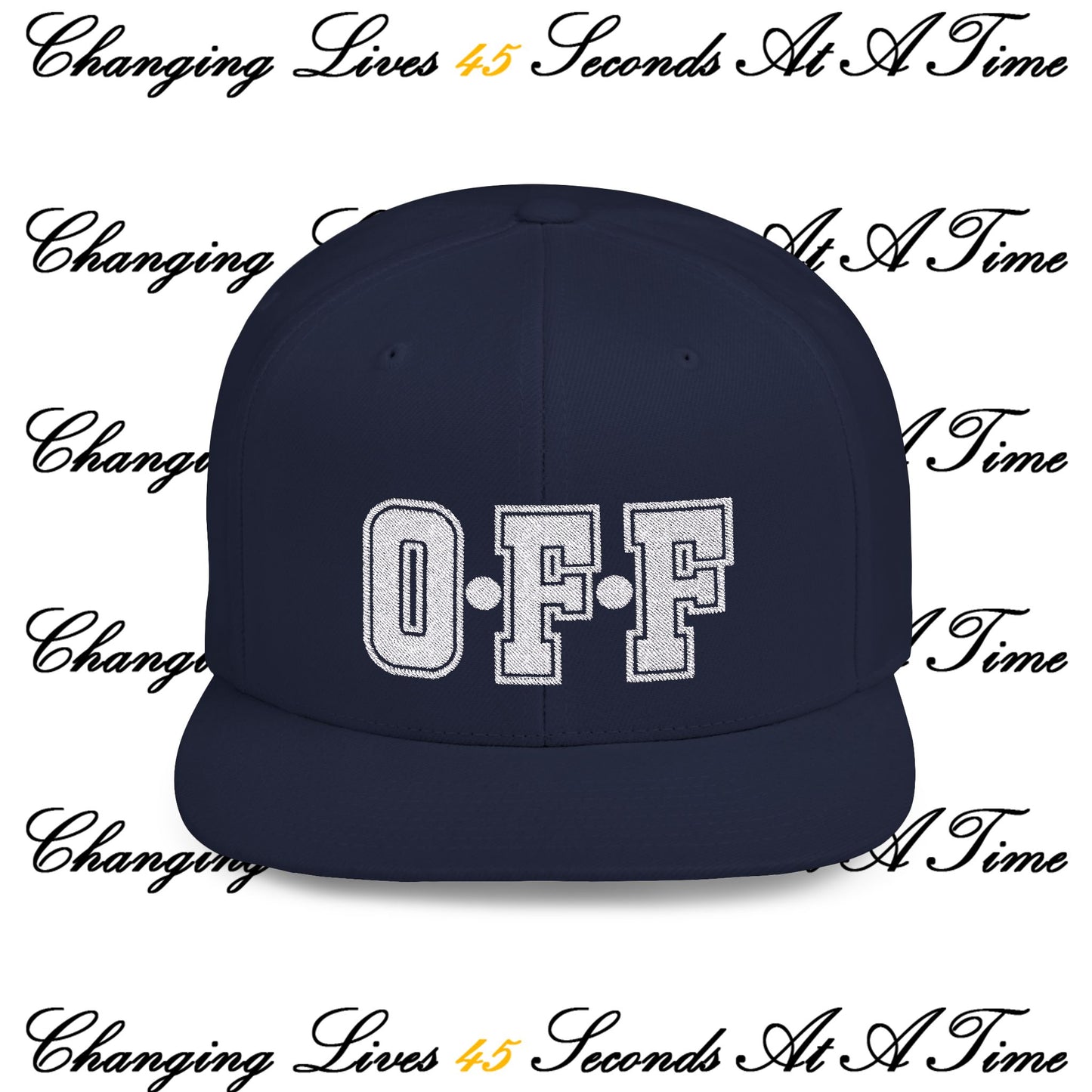 Outreach Forty Five, Inc "OFF" Flat Bill Snapback