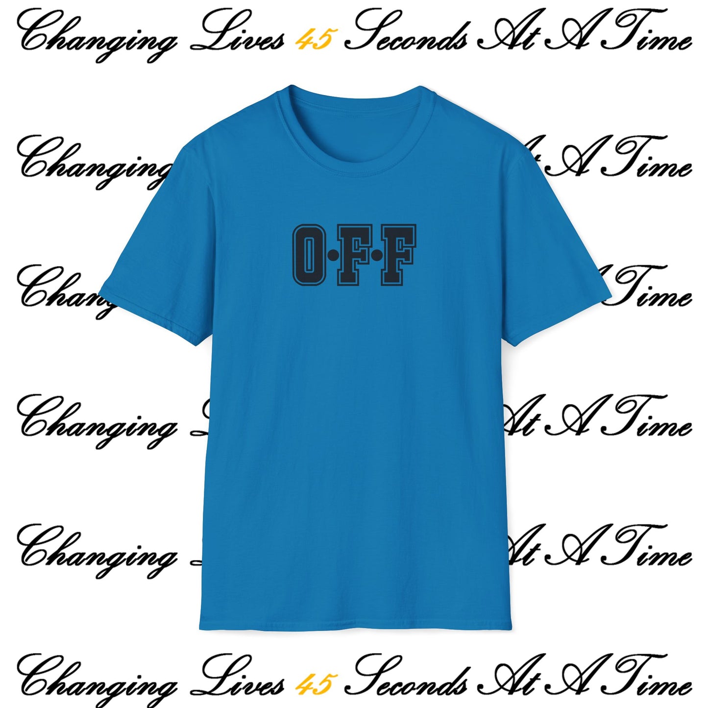 Outreach Forty Five, Inc. "OFF" Abbreviation Unisex Softstyle T-Shirt