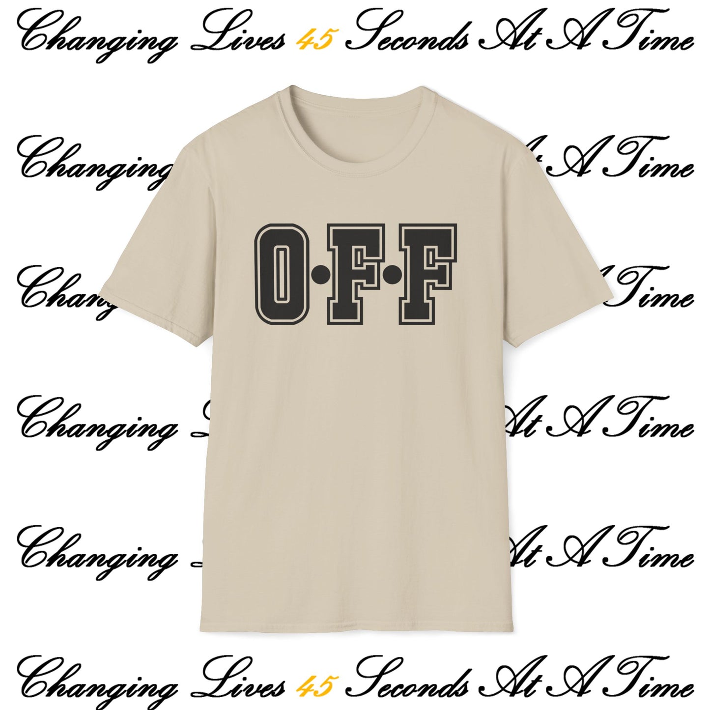 Outreach Forty Five, Inc. "Go Big" OFF Abbreviation Unisex Softstyle T-Shirt