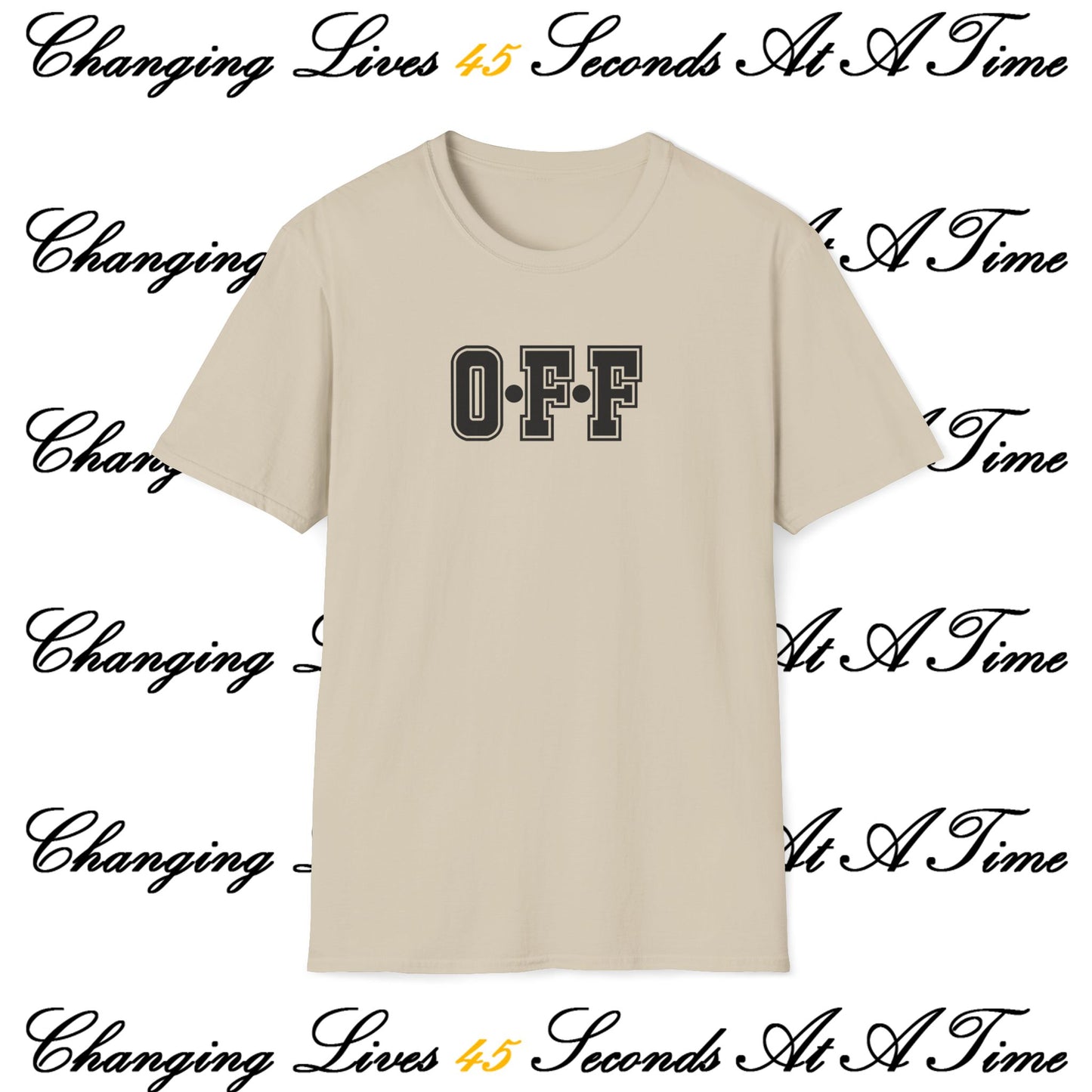 Outreach Forty Five, Inc. "OFF" Abbreviation Unisex Softstyle T-Shirt
